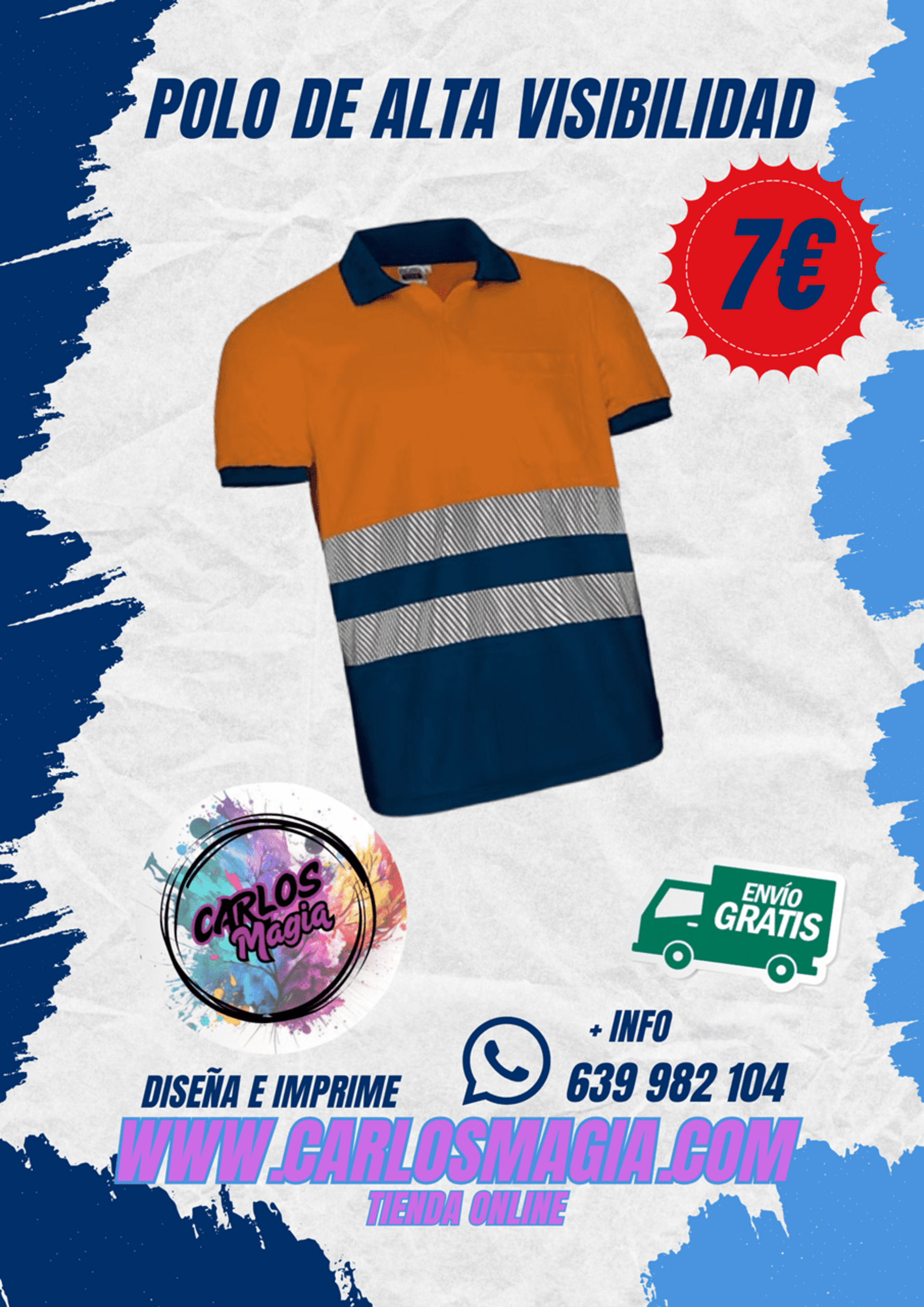 ropa laboral polos alta visibilidad - 3